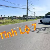 Bán 4 lô đất thổ cư mặt tiền tỉnh lộ 7, xã An Nhơn Tây dt 150m2 giá 1,98 tỷ 1 lô
