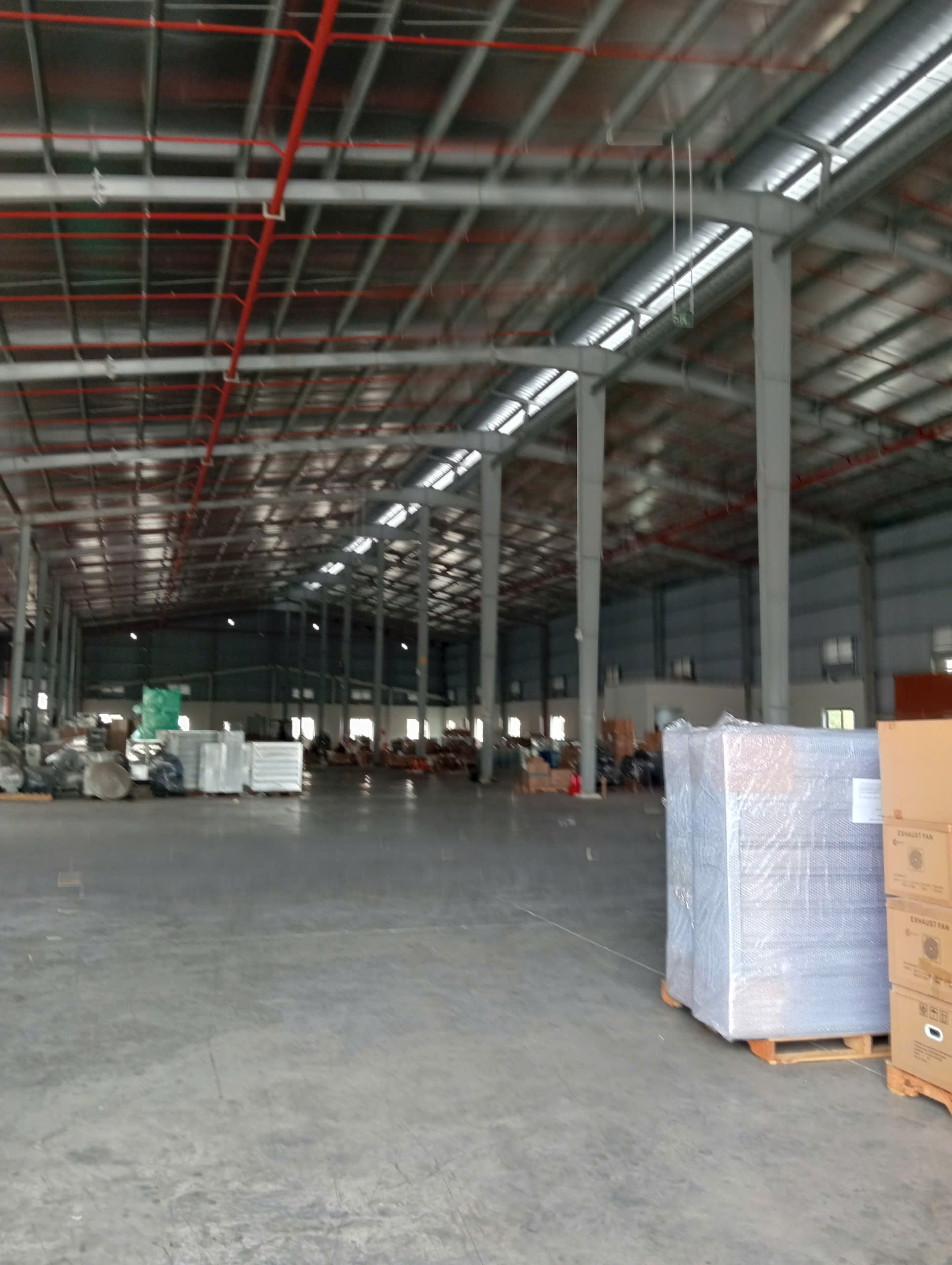 CẦN CHO THUÊ KHO XƯỞNG 2000m² Tại ĐT 376 NGỌC LONG, YÊN MỸ, HƯNG YÊN - PCCC Tự Động Nghiệm Thu