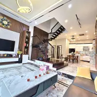 Bán Nhà Cự Khối Long Biên 112m2 Căn Góc 2 Mặt Tiền - Đường Hoa Động 17m Gần Hồ Điều Hòa