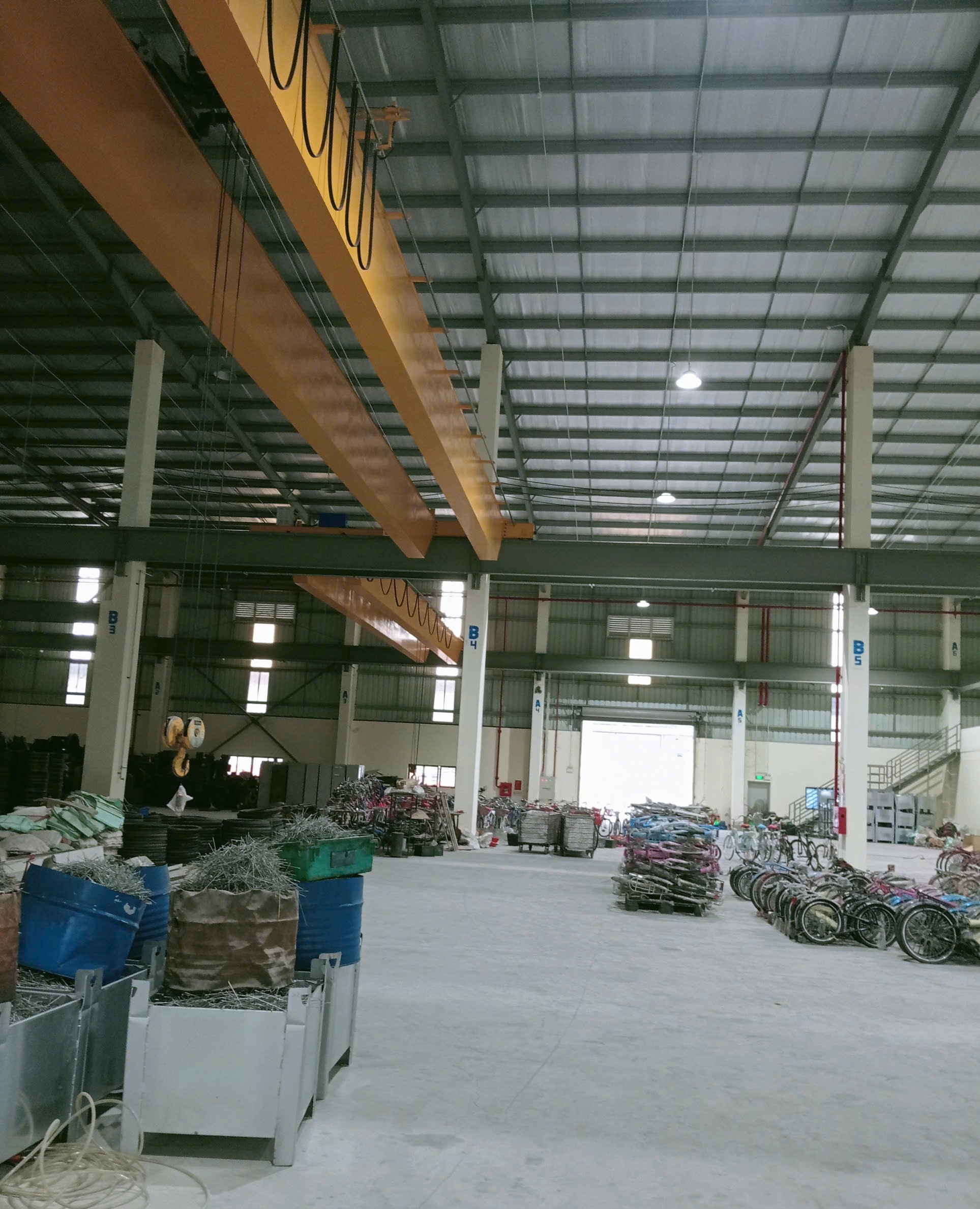 CHO THUÊ KHO XƯỞNG 4600m² KCN QUANG MINH - Sẵn Cẩu Trục, PCCC Nghiệm Thu, Trạm Điện Lớn.