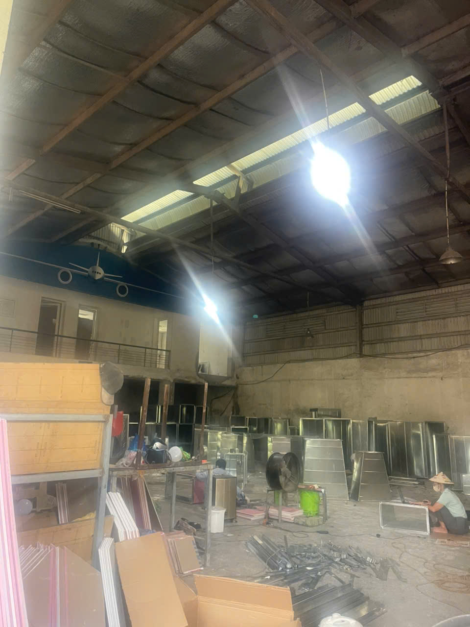 CHO THUÊ KHO XƯỞNG 2000m² QL 23B TIỀN PHONG. MÊ LINH - Container Đỗ Cửa, PCCC Vách Tường
