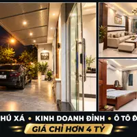 Mặt phố Phú Xá,47m2 mặt thoáng,ô tô ngủ trong nhà chỉ hơn 4 tỷ