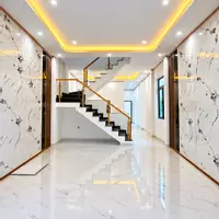 QUÁ ĐẸPNhà 1 trệt 1 lầu gần Chợ Thạnh Phú, 2 MẶT TIỀN, chỉ với 690tr vào Ở NGAY