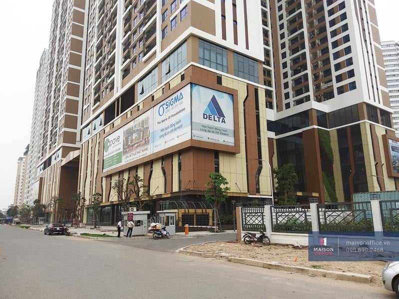 MẶT BẰNG CHÂN ĐẾ DỰ ÁN 6TH ELEMENT CHO THUÊ - PHÙ HỢP KHỐI VĂN PHÒNG & THƯƠNG MẠI