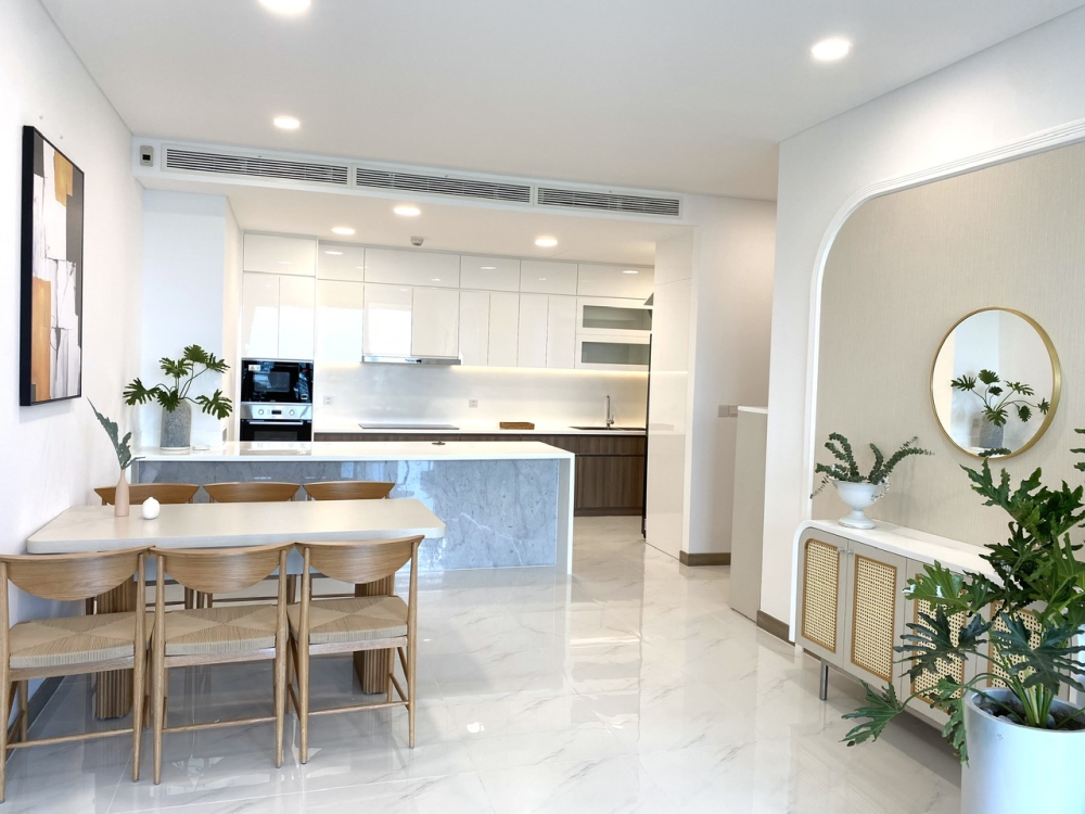Cho thuê căn hộ SUNWAH PEARL BÌNH THẠNH 3 phòng ngủ nội thất cao cấp