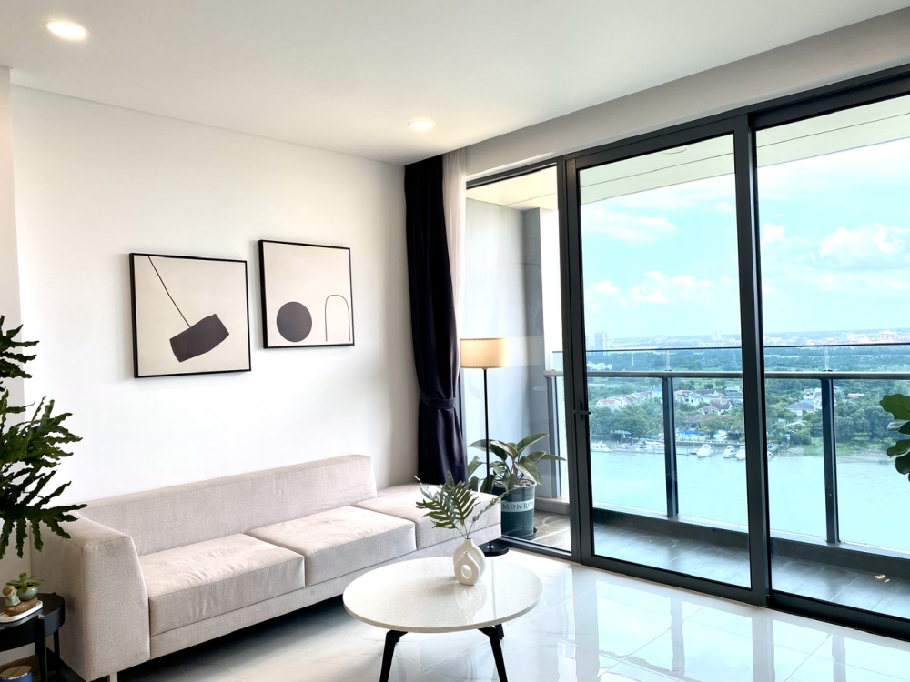 Cho thuê căn hộ SUNWAH PEARL BÌNH THẠNH 3 phòng ngủ nội thất cao cấp