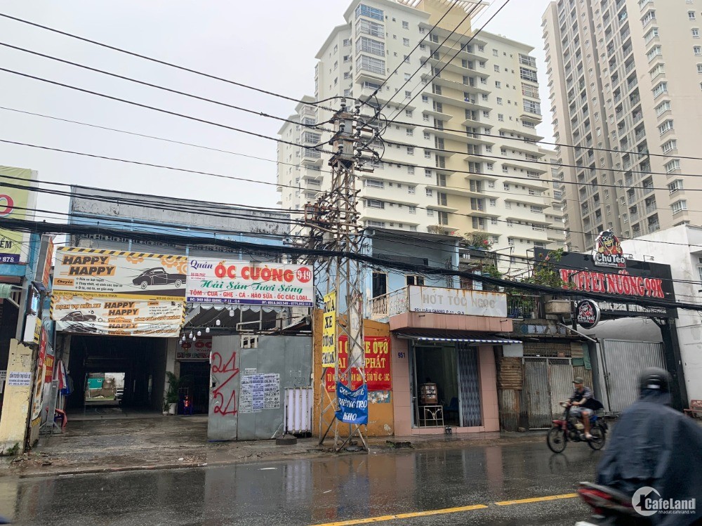 Cho thuê mặt bằng DT 2500m2 mặt tiền đường Hậu Giang, thuận tiện kinh doanh