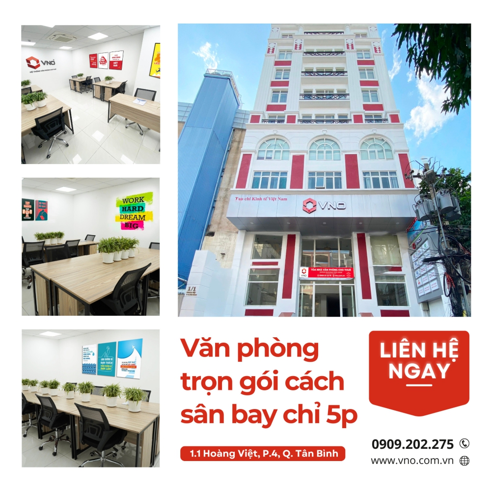 CHO THUÊ VĂN PHÒNG QUẬN TÂN BÌNH- Văn phòng trọn gói gần sân bay