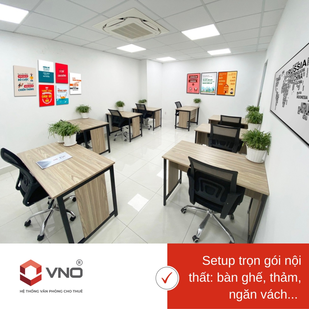 CHO THUÊ VĂN PHÒNG QUẬN TÂN BÌNH- Văn phòng trọn gói gần sân bay