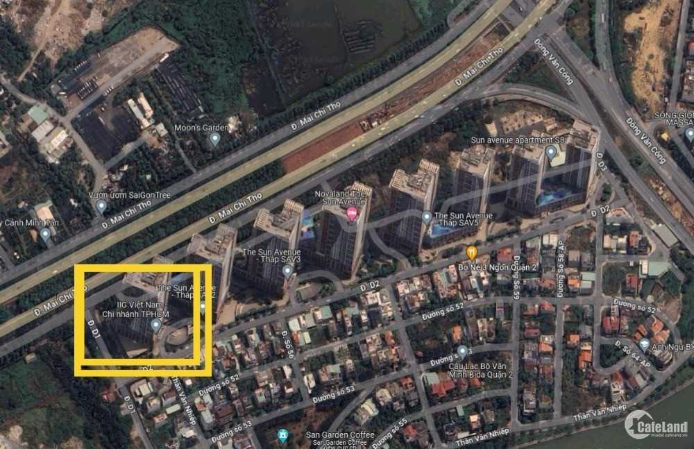 BDS HVL CHo Thuê 2 Sàn Thương Mại Sunavenue 2000m2 624Tr