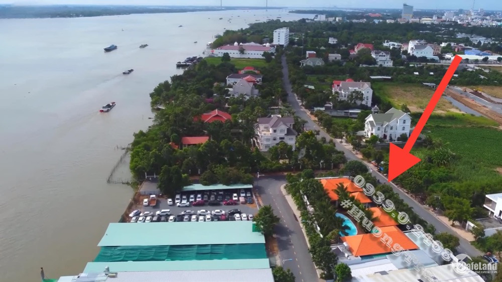 Hiếm! Bán BIỆT THỰ 1.542m2 góc 3 mặt tiền đường Nguyễn Hữu Cầu - Cồn Khương