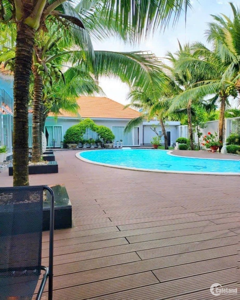 Hiếm! Bán BIỆT THỰ 1.542m2 góc 3 mặt tiền đường Nguyễn Hữu Cầu - Cồn Khương