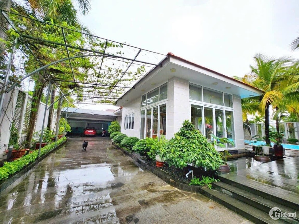 Hiếm! Bán BIỆT THỰ 1.542m2 góc 3 mặt tiền đường Nguyễn Hữu Cầu - Cồn Khương