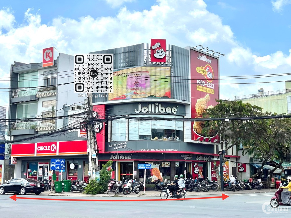 VIP! Bán căn góc Jollibee và Circle K, 2 mặt tiền đường 30/4 và Trần Ngọc Quế