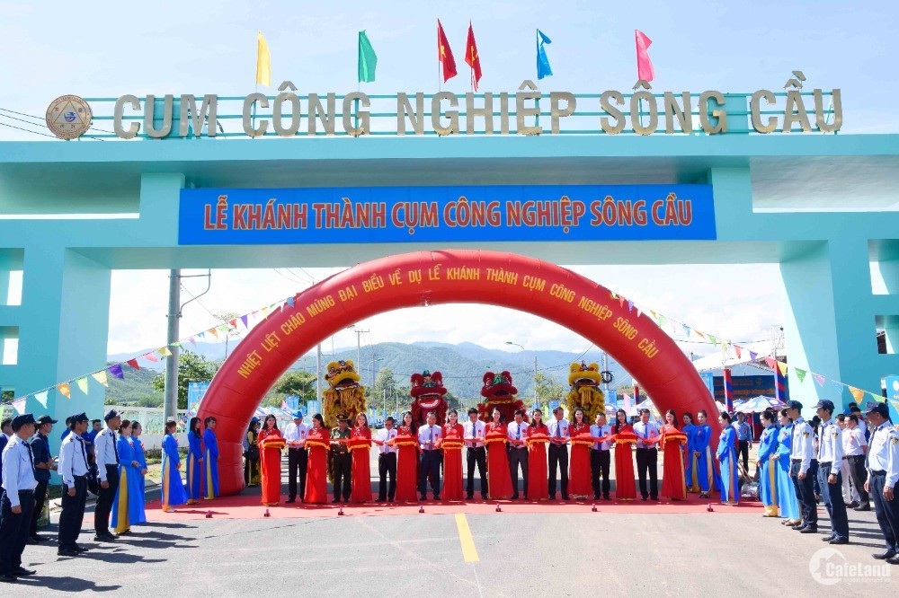 Cho thuê đất gắn với cơ sở hạ tầng Cụm Công nghiệp Sông Cầu