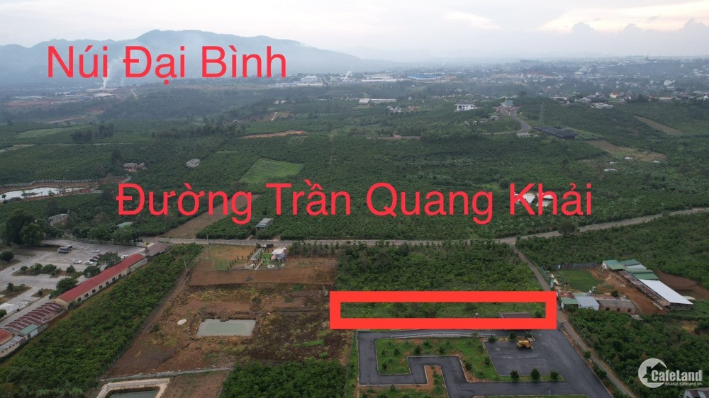Cần bán lô đất TP Bảo Lộc, đường Trần Quang Khải, 1500m2 quy hoạch full thổ cư