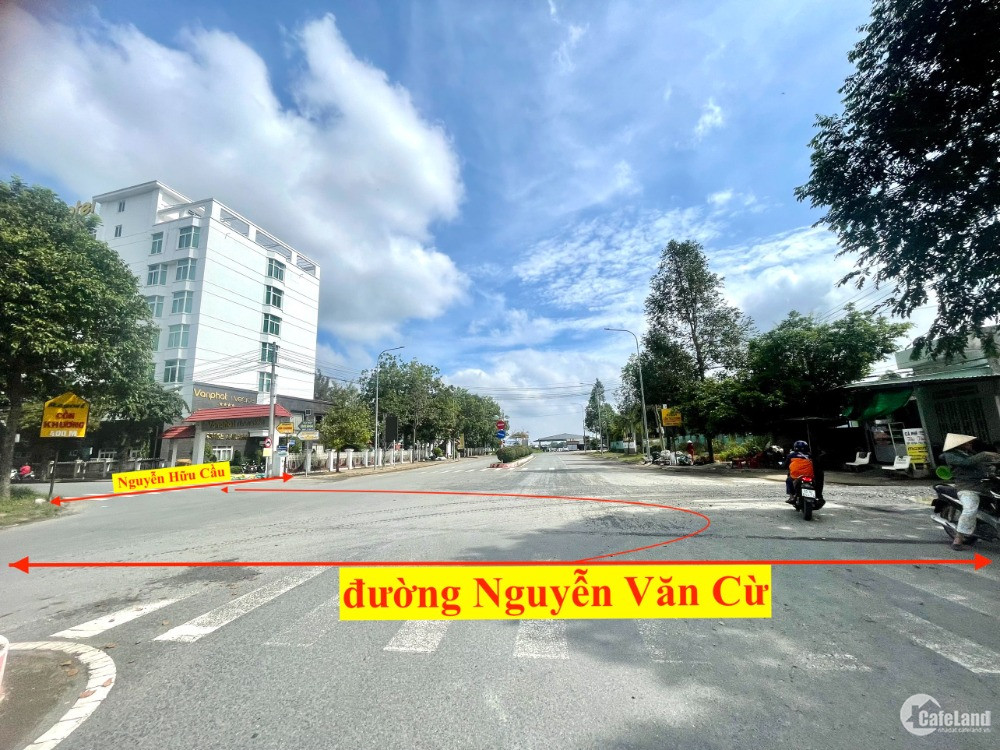 Rẻ Nhất ! Nền biệt thự 1129m2 mặt tiền đường Nguyễn Hữu Cầu khu Cồn Khương