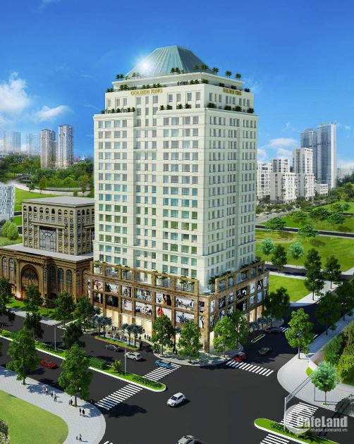 Mặt Bằng Cho Thuê Tầng Trệt tòa nhà Golden King 15 Nguyễn Lương Bằng, Quận 7
