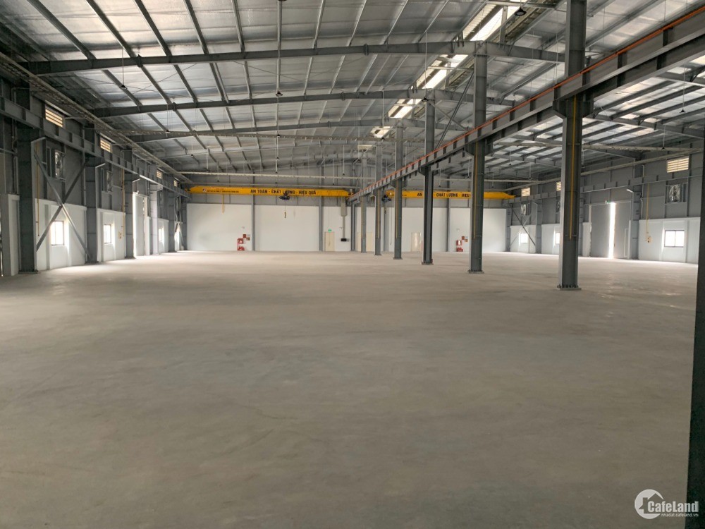 Cho thuê nhà xưởng tại Bắc Giang, đủ điều kiện EPE, xưởng mới giá chỉ 3.5$/m2 .