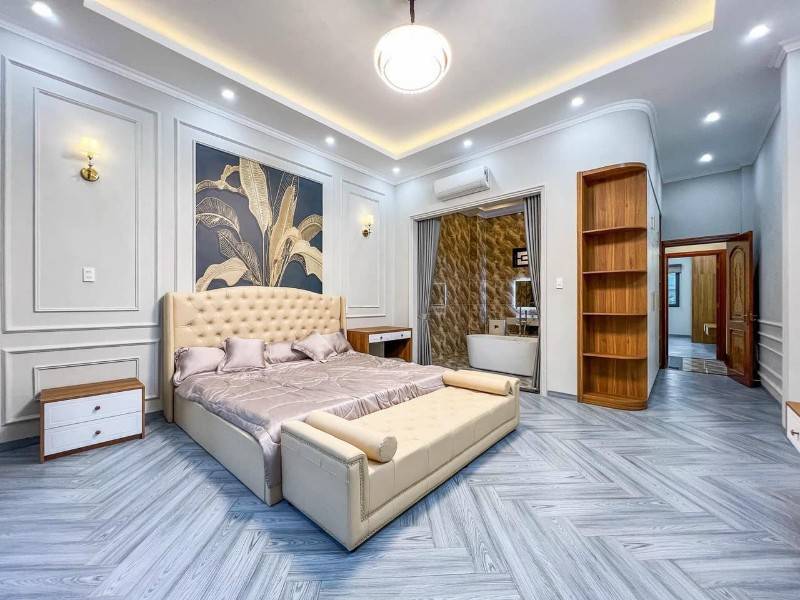 BÁN NHÀ MỚI FULL NỘI THẤT ĐƯỜNG D4 KDC HỒNG LOAN