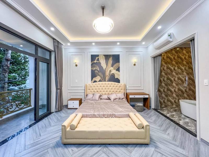 BÁN NHÀ MỚI FULL NỘI THẤT ĐƯỜNG D4 KDC HỒNG LOAN