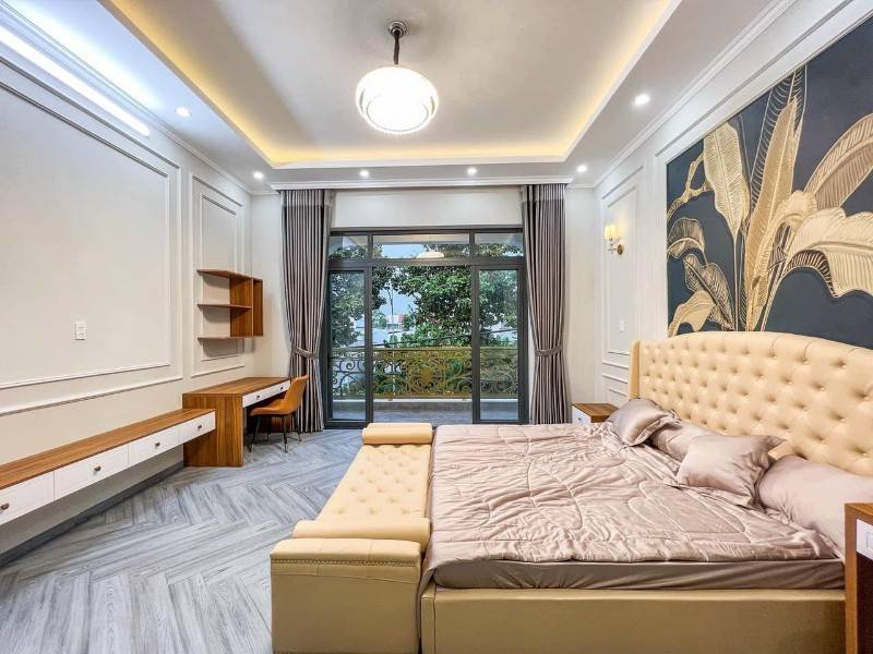 BÁN NHÀ MỚI FULL NỘI THẤT ĐƯỜNG D4 KDC HỒNG LOAN