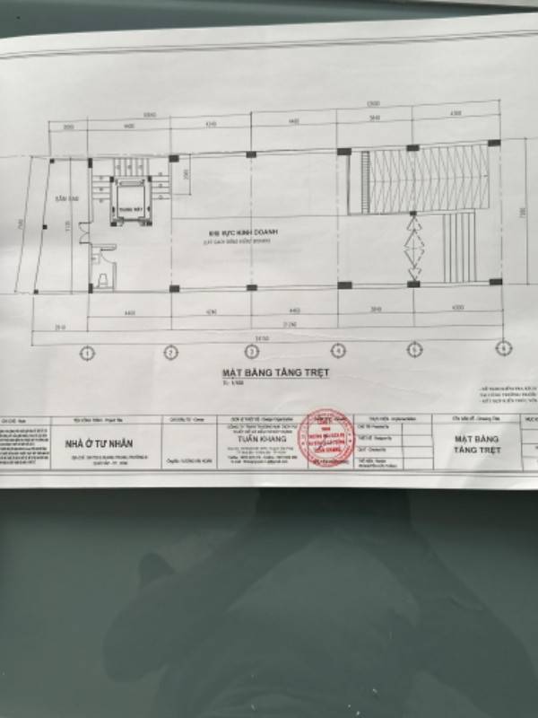 Nhà mới xây gồm ham + 7 tang .MT đường Quang Trung, Gò Vấp . TP HCM .