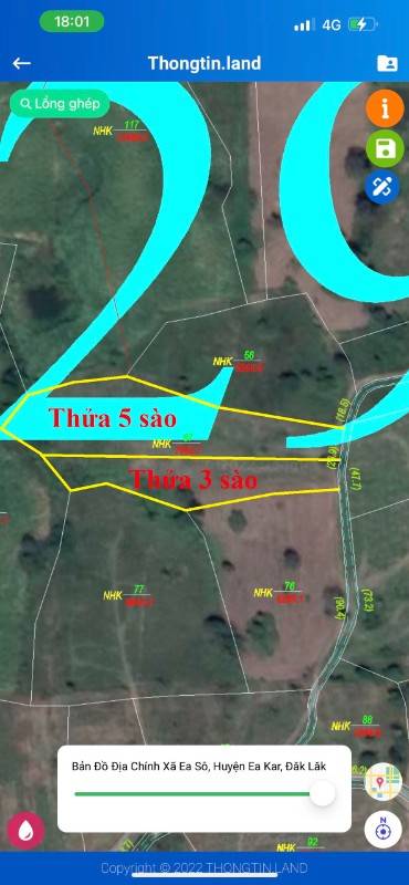 Bán 02 thửa đất nông nghiệp tại Daklak