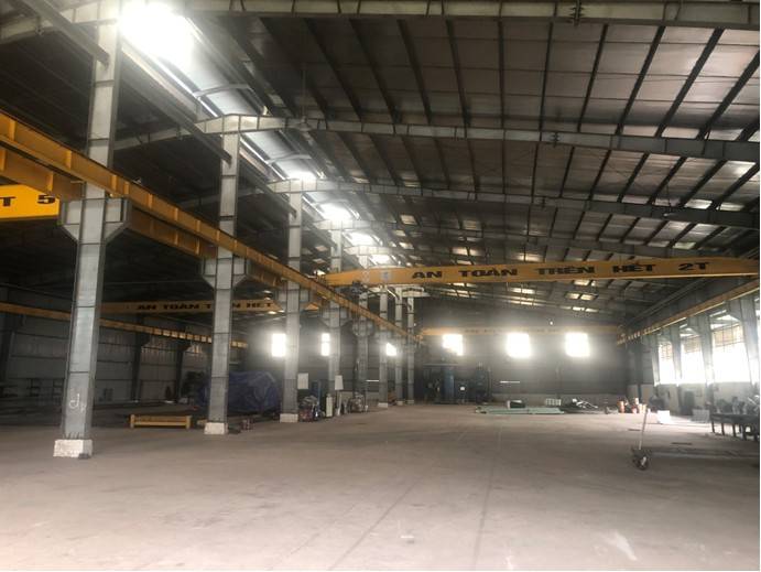 CHO THUÊ KHO XƯỞNG KCN PHÚ AN THẠNH, DT: 8.000M2, GIÁ: 55K/M2, LONG AN