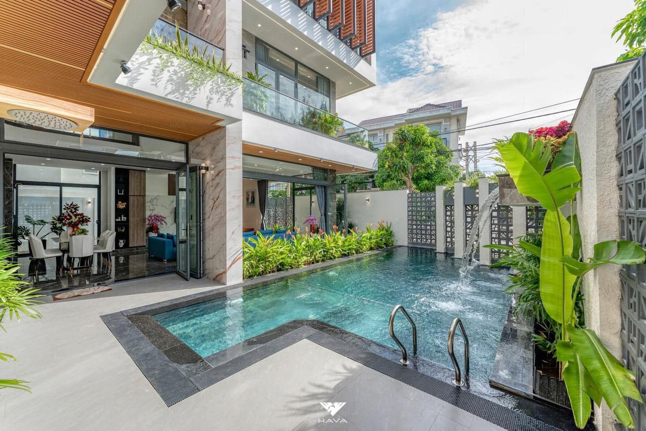 Cho thuê villa du lịch biển cách Bãi Sau 200m