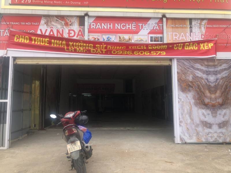 Chính chủ cho thuê nhà R: 8m mặt đường Hải Phòng