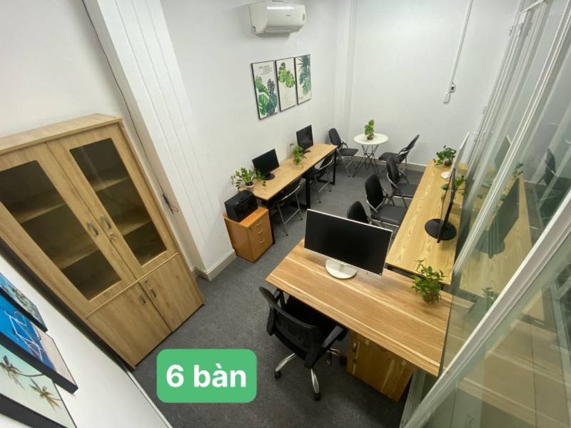Giảm 30% giá thuê văn phòng ngắn hạn, văn phòng đầy đủ nội thất 15m2