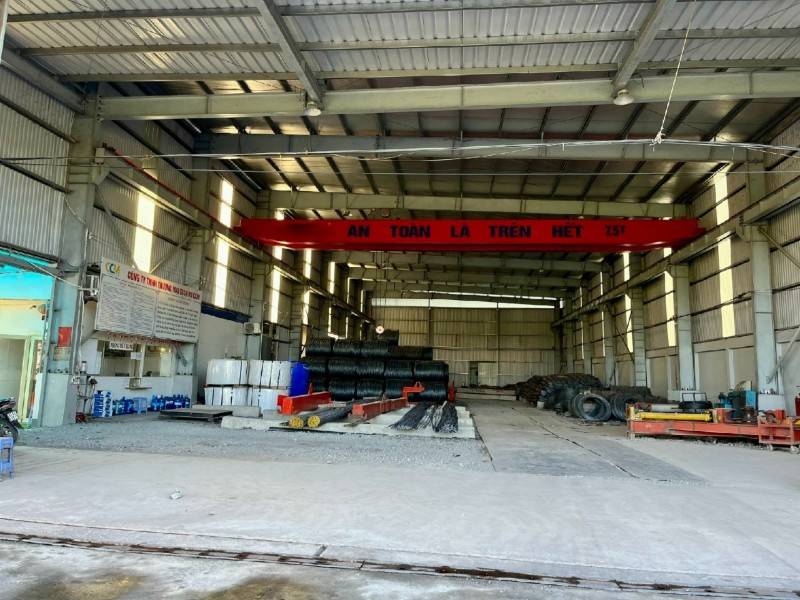 CHO THUÊ NHÀ XƯỞNG MẶT TIỀN ĐƯỜNG QUÓC LỘ N2 - LONG AN