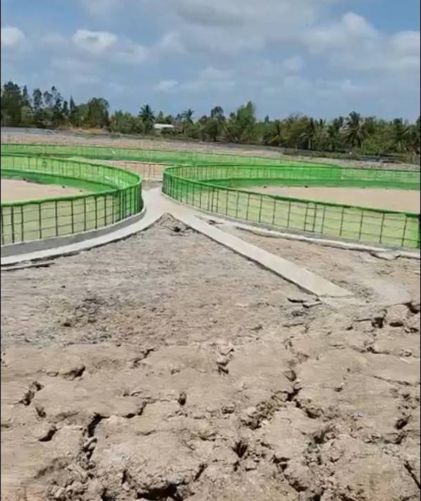 Bán toàn bộ khu nuôi tôm CN cao gồm 12.500m², xã Phú Thuận, Tân Phú