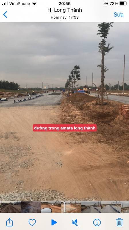 Hơn 500 mét vuông đất thi tran long thành gia rẻ minh đang ép bán