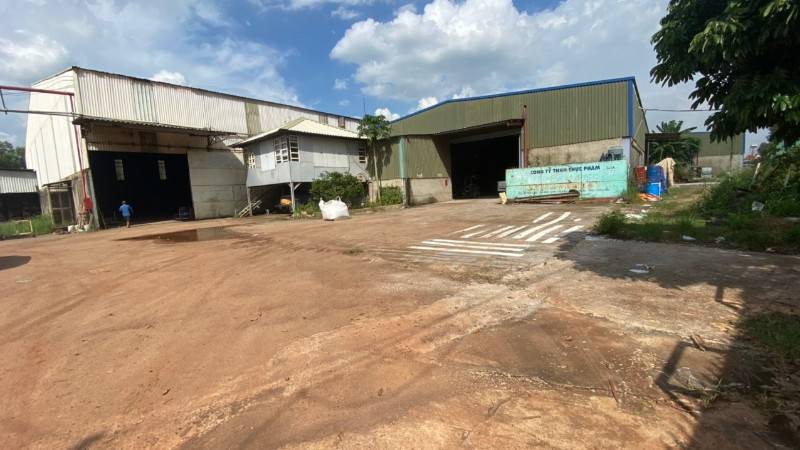 X19 Cho thuê nhà xưởng giá rẻ 30k/m² xã Tân An Vĩnh Cửu Đồng Nai.