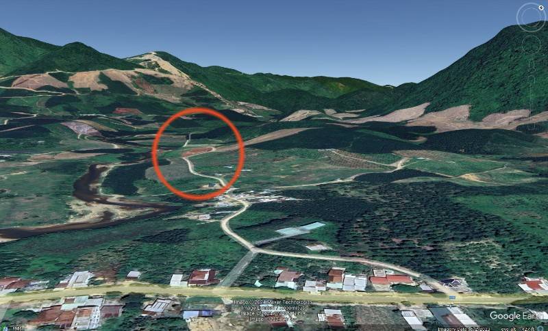 Bán đất giáp sông Cái Nha Trang, thôn Bắc Sông Giang, huyện Khánh Vĩnh