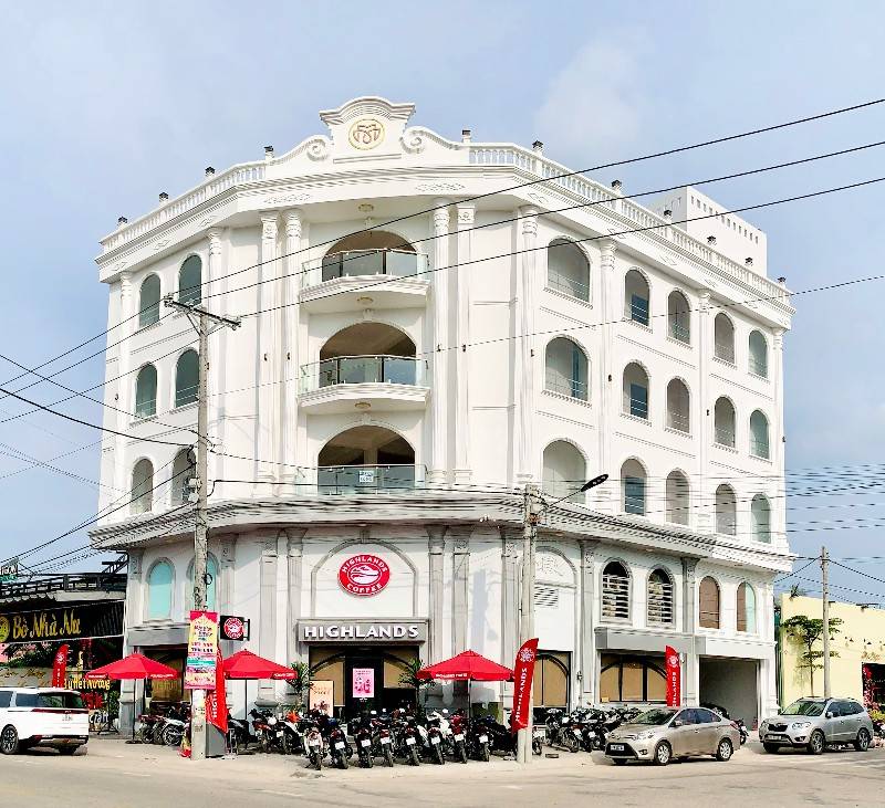 Tòa nhà 1200m2 tại TP Long Xuyên - An Giang