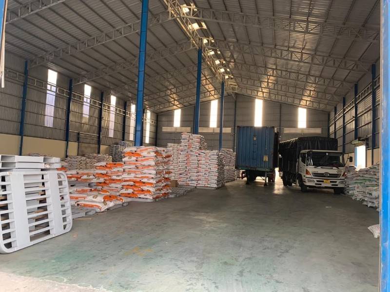 Cho thuê kho xưởng QL1A;Tp Tân An;Tỉnh Long An