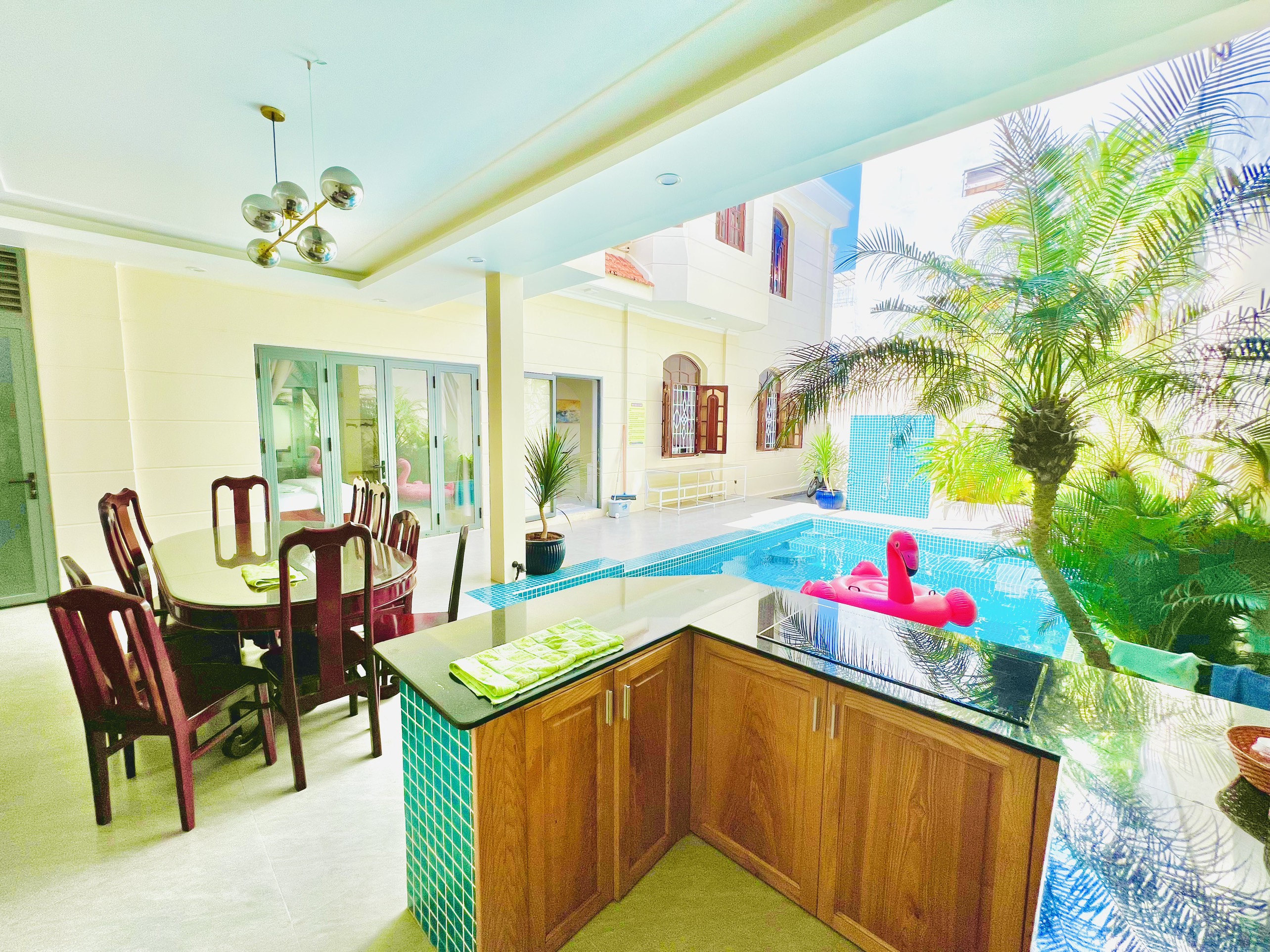 Villa Hồ Bơi Vũng Tàu sân siêu rộng