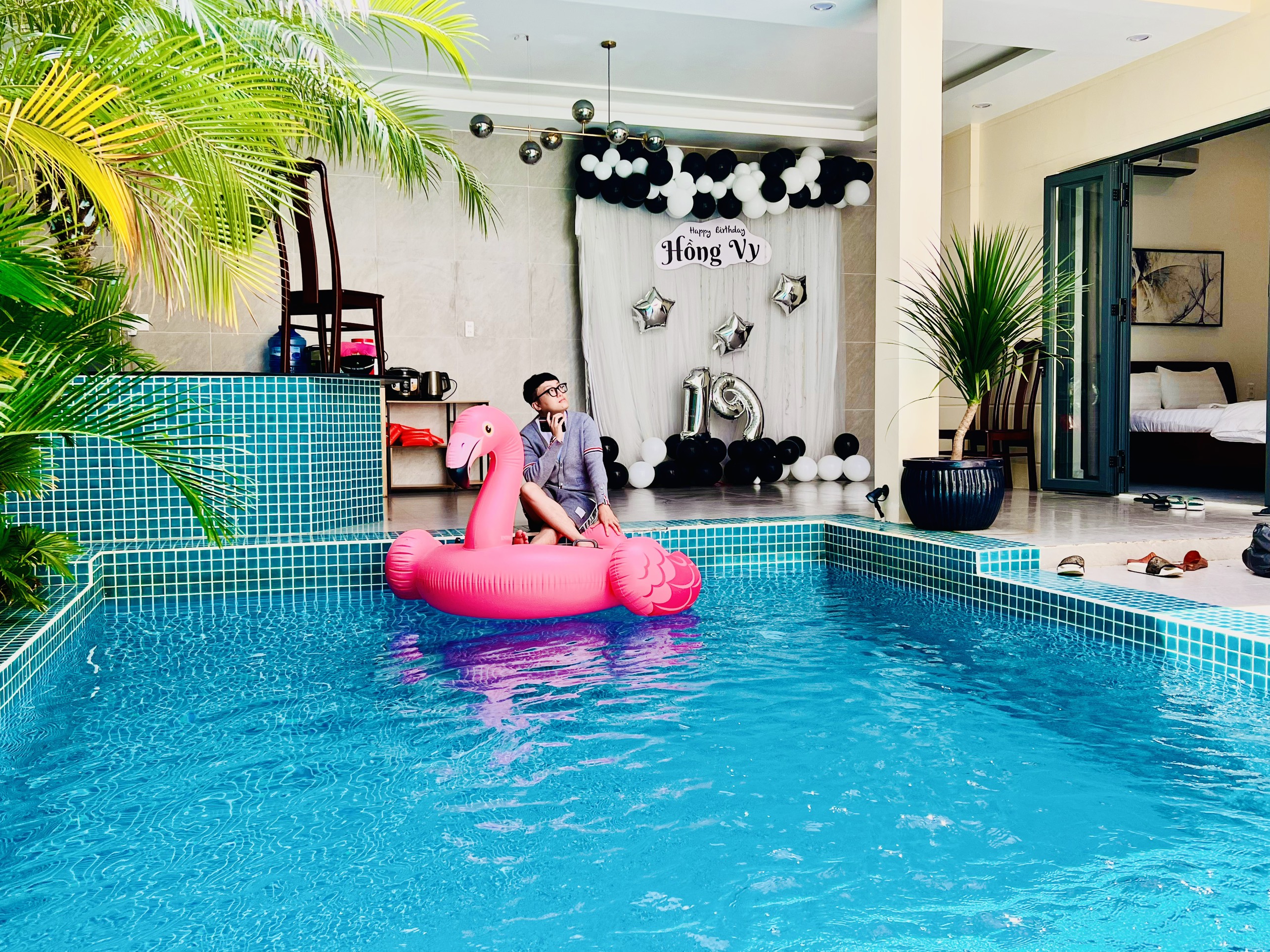 Villa Hồ Bơi Vũng Tàu sân siêu rộng