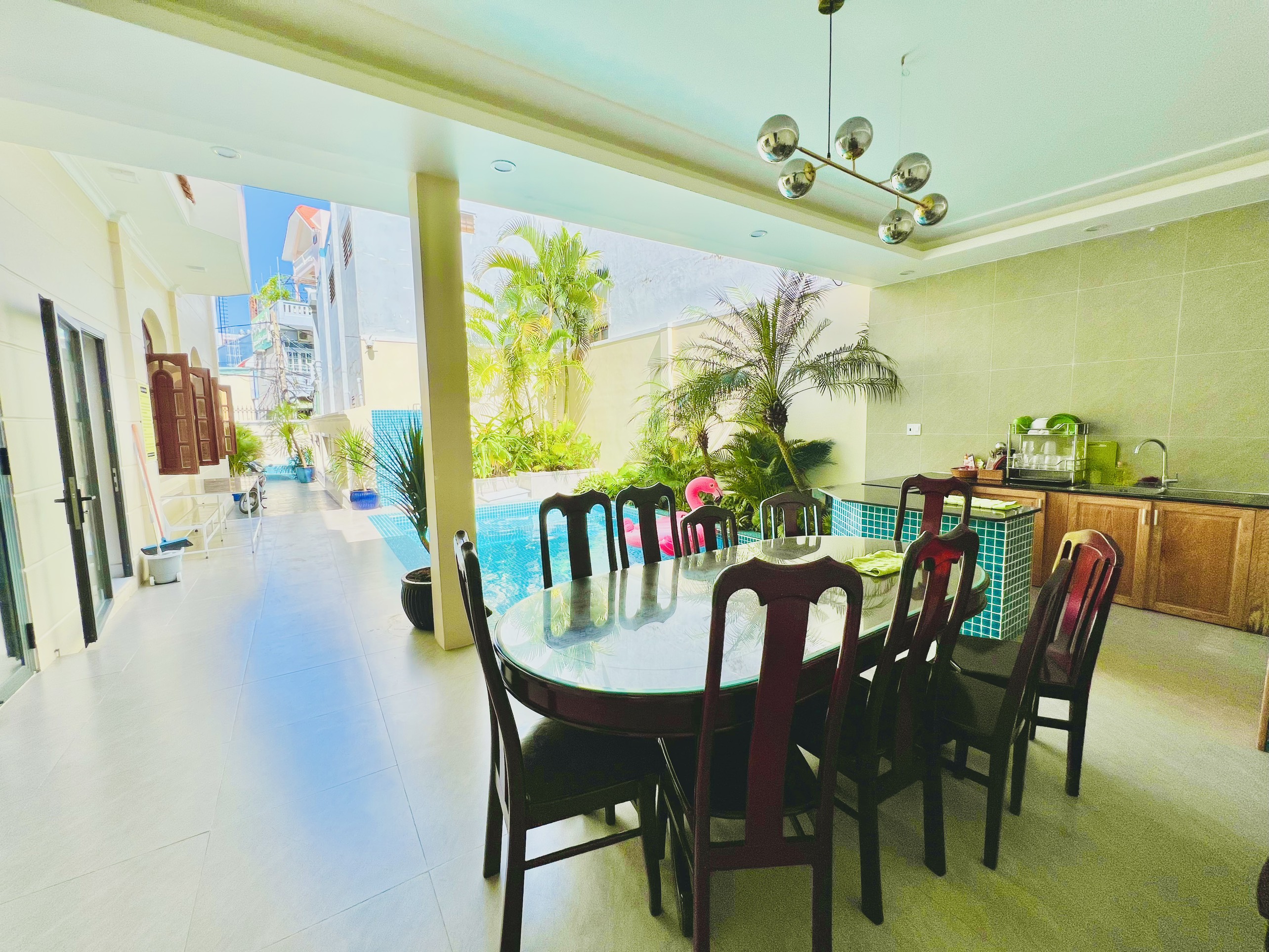Villa Hồ Bơi Vũng Tàu sân siêu rộng