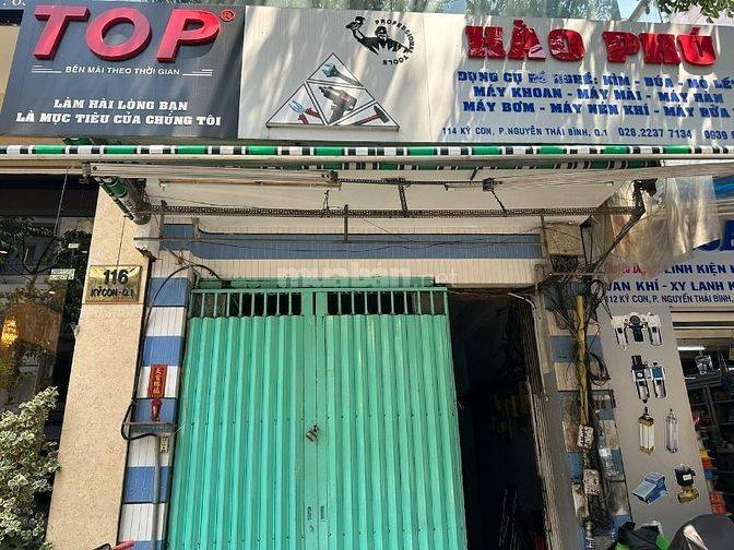 Cho thuê mặt bằng Quận 1, mặt tiền Ký Con, ngang 3x9m trệt có gác lửng