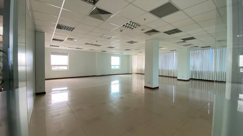 List VP trống diện tích 100-300m2 đầy đủ tiện nghi khu vực Q. Hải Châu