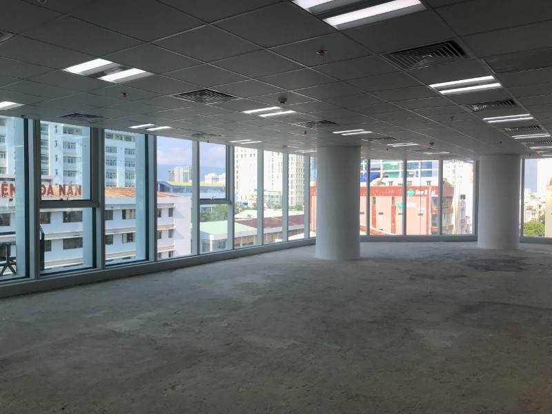 List VP trống diện tích 100-300m2 đầy đủ tiện nghi khu vực Q. Hải Châu