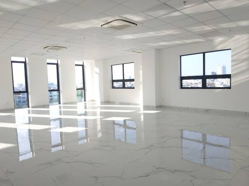 List VP trống diện tích 100-300m2 đầy đủ tiện nghi khu vực Q. Hải Châu