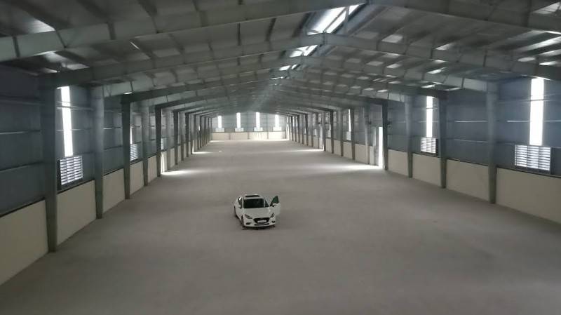 Nhà xưởng 4000m2 trong KCN Ninh Bình mới xây dựng,PCCC tự động, SXKD
