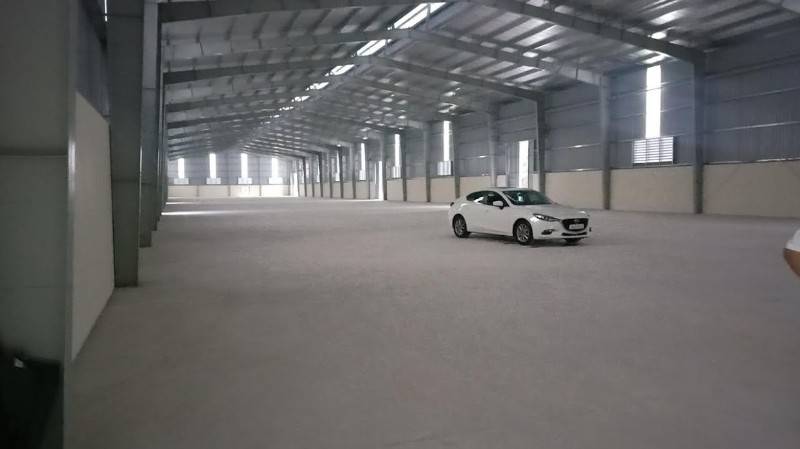 Nhà xưởng 4000m2 trong KCN Ninh Bình mới xây dựng,PCCC tự động, SXKD