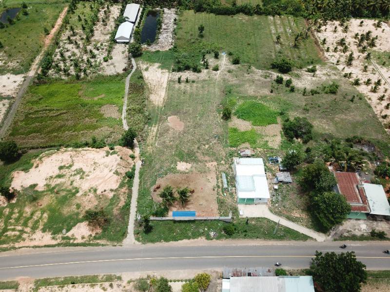 Bán đất Sổ Đỏ Mặt Tiền DT 715 Bình Thuận, khu vực sân bay Phan Thiết