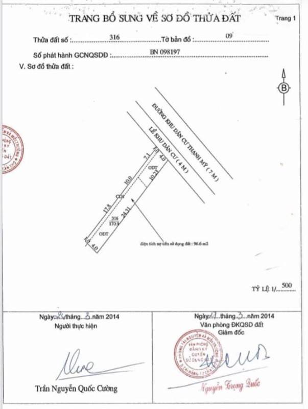 Bán Nhà Trọ Trong KDC Thạnh Mỹ 170m2 - 8 Phòng Thu Nhập 17 Triệu/Tháng